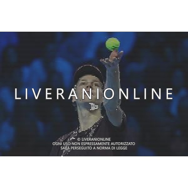 TVRCOR Tennis Nitto Atp Finals 2025 Inalpi Arena Torino 12-11-2025 Round Robin singolare Jannik Sinner (ITA) vs Alexander Zverev (GER) nella foto Jannik Sinner (ITA) ©TVRCOR Roberta Corradin - AGENZIA ALDO LIVERANI SAS