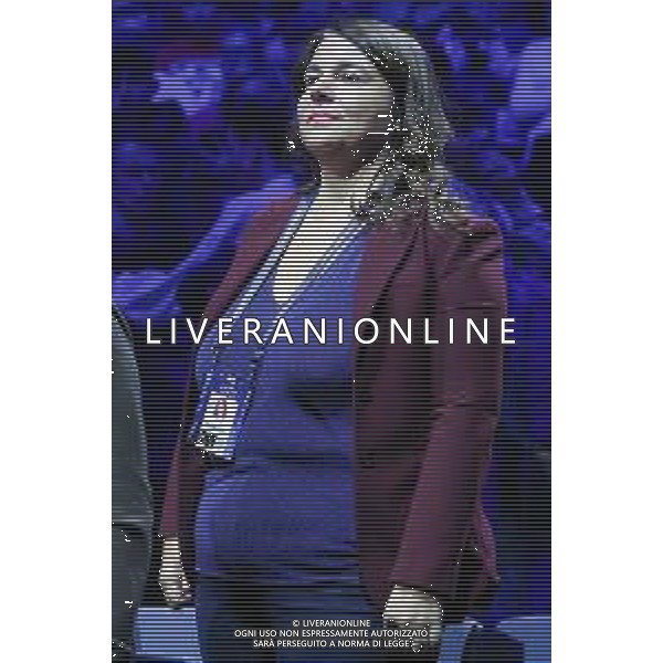 TVRCOR Tennis Nitto Atp Finals 2025 Inalpi Arena Torino 12-11-2025 Round Robin singolare Jannik Sinner (ITA) vs Alexander Zverev (GER) nella foto Fabienne Benoit team Jannik Sinner ©TVRCOR Roberta Corradin - AGENZIA ALDO LIVERANI SAS