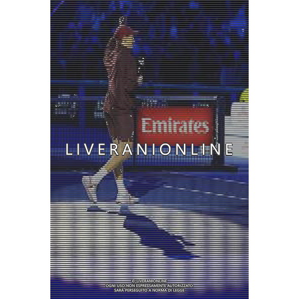 TVRCOR Tennis Nitto Atp Finals 2025 Inalpi Arena Torino 12-11-2025 Round Robin singolare Jannik Sinner (ITA) vs Alexander Zverev (GER) nella foto saluti Jannik Sinner dopo la vittoria ©TVRCOR Roberta Corradin - AGENZIA ALDO LIVERANI SAS