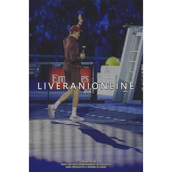 TVRCOR Tennis Nitto Atp Finals 2025 Inalpi Arena Torino 12-11-2025 Round Robin singolare Jannik Sinner (ITA) vs Alexander Zverev (GER) nella foto saluti Jannik Sinner dopo la vittoria ©TVRCOR Roberta Corradin - AGENZIA ALDO LIVERANI SAS