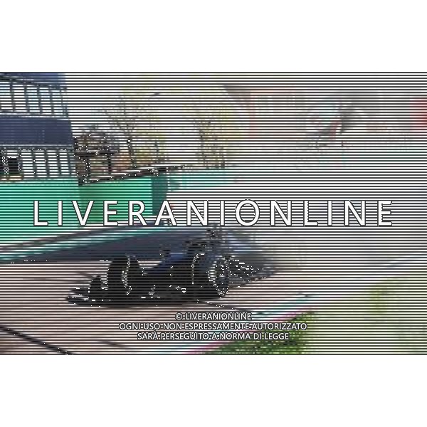 IMOLA 13 11 2025 AUTODROMO ENZO E DINO FERRARI TEST A PORTE CHIUSE, CADILLAC CON LA FORMULA 1 FERRARI SF23 PILOTA SERGIO PEREZ ©SANNA - AGENZIA ALDO LIVERANI SAS