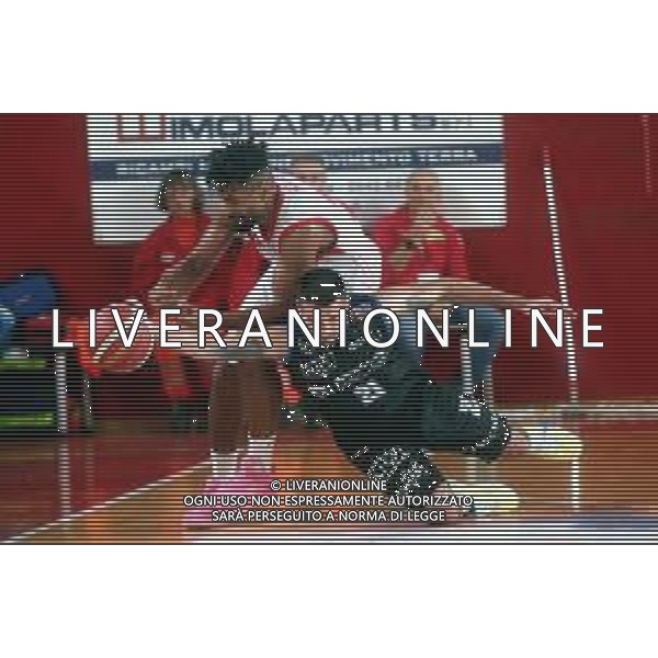 IMOLA 12 11 2025 UP ANDREA COSTA BASKET-LATINA SERIE B1 69-70 NELLA FOTO DAVIDE RAUCCI UP ANDREA COSTA BASKET ©SANNA - AGENZIA ALDO LIVERANI SAS