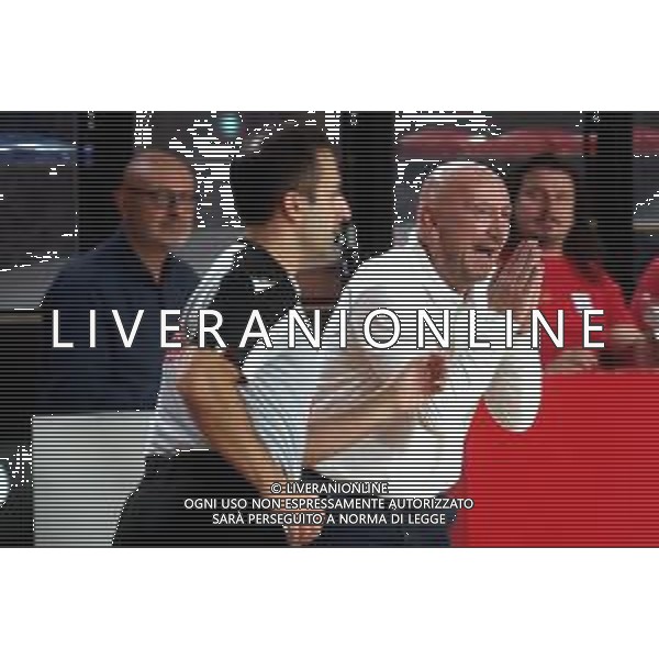 IMOLA 12 11 2025 UP ANDREA COSTA BASKET-LATINA SERIE B1 69-70 NELLA FOTO LUCA DALMONTE ALLENATORE UP ANDREA COSTA BASKET ©SANNA - AGENZIA ALDO LIVERANI SAS