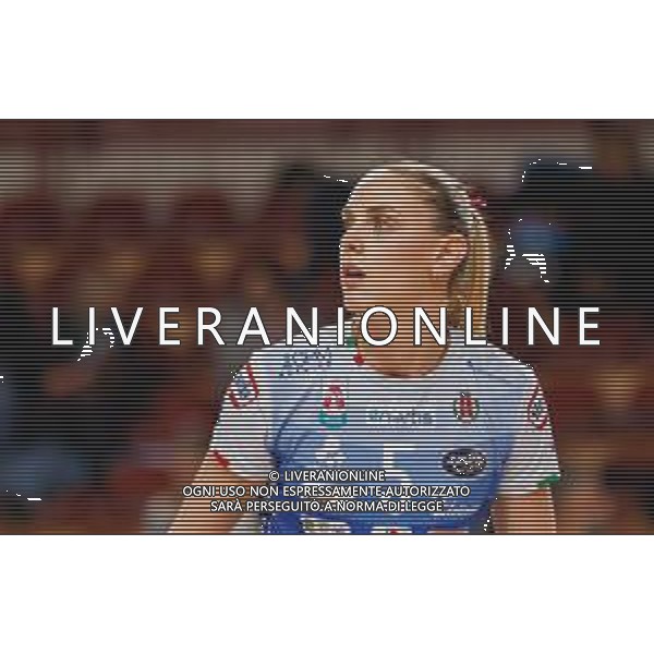Serie A1 Tigota’ Igor Novara - Megabox Vallefoglia. Novara - 12 Novembre 2025. Nella foto Federica Squarcini durante la gara FOTO ANDREA MARANGON - AG ALDO LIVERANI SAS - Campionato Volley Femminile