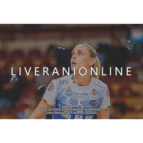 Serie A1 Tigota’ Igor Novara - Megabox Vallefoglia. Novara - 12 Novembre 2025. Nella foto Federica Squarcini durante la gara FOTO ANDREA MARANGON - AG ALDO LIVERANI SAS - Campionato Volley Femminile