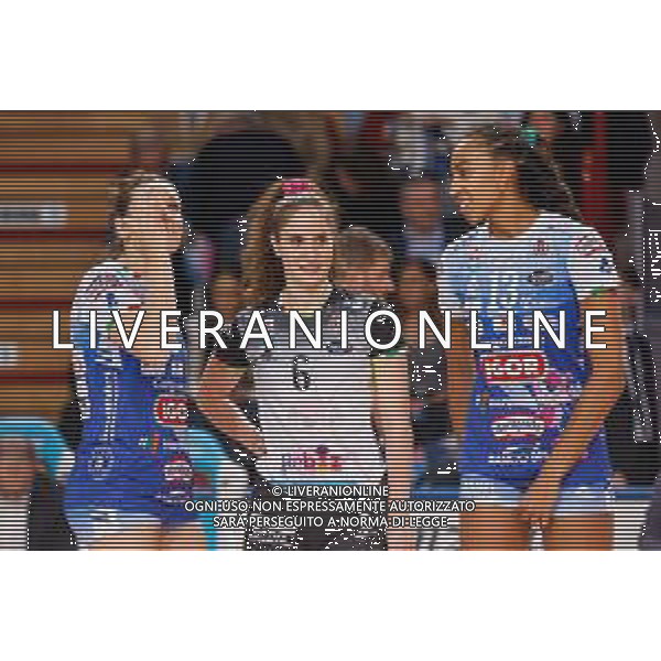 Serie A1 Tigota’ Igor Novara - Megabox Vallefoglia. Novara - 12 Novembre 2025. Nella foto Giulia de Nardi. FOTO ANDREA MARANGON - AG ALDO LIVERANI SAS - Campionato Volley Femminile