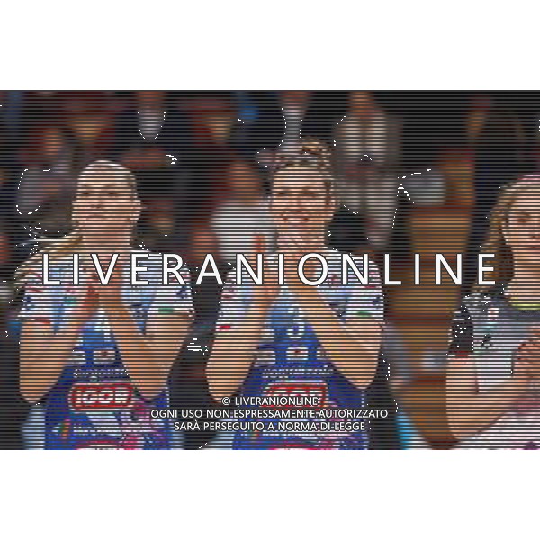 Serie A1 Tigota’ Igor Novara - Megabox Vallefoglia. Novara - 12 Novembre 2025. Nella foto Carlotta Cambi prepartita FOTO ANDREA MARANGON - AG ALDO LIVERANI SAS nel prepartita FOTO ANDREA MARANGON - AG ALDO LIVERANI SAS - Campionato Volley Femminile