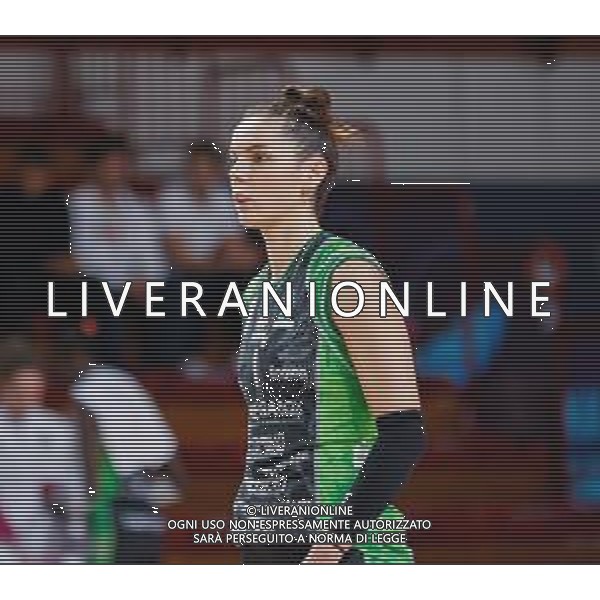 Serie A1 Tigota’ Igor Novara - Megabox Vallefoglia. Novara - 12 Novembre 2025. Nella foto Erblira Bici durante la partita FOTO ANDREA MARANGON - AG ALDO LIVERANI SAS - Campionato Volley Femminile