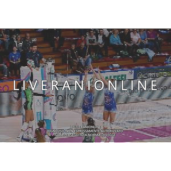 Serie A1 Tigota’ Igor Novara - Megabox Vallefoglia. Novara - 12 Novembre 2025. Nella foto attacco Loveth Oghosasere Omoruyi FOTO ANDREA MARANGON - AG ALDO LIVERANI SAS - Campionato Volley Femminile