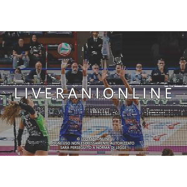 Serie A1 Tigota’ Igor Novara - Megabox Vallefoglia. Novara - 12 Novembre 2025. Nella foto attacco Gaia Giovannini FOTO ANDREA MARANGON - AG ALDO LIVERANI SAS - Campionato Volley Femminile
