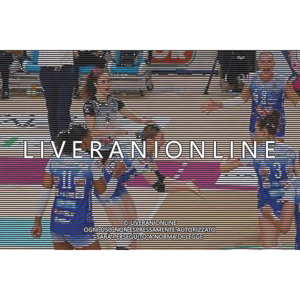 Serie A1 Tigota’ Igor Novara - Megabox Vallefoglia. Novara - 12 Novembre 2025. Nella foto Mayu Ishikawa esulta dopo punto FOTO ANDREA MARANGON - AG ALDO LIVERANI SAS - Campionato Volley Femminile