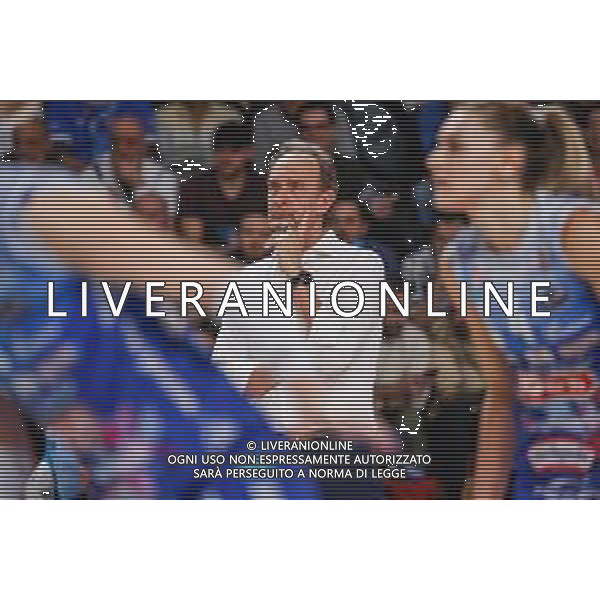 Serie A1 Tigota’ Igor Novara - Megabox Vallefoglia. Novara - 12 Novembre 2025. Nella foto Lorenzo Bernardi allenatore Igor Novara - FOTO ANDREA MARANGON - AG ALDO LIVERANI SAS - Campionato Volley Femminile