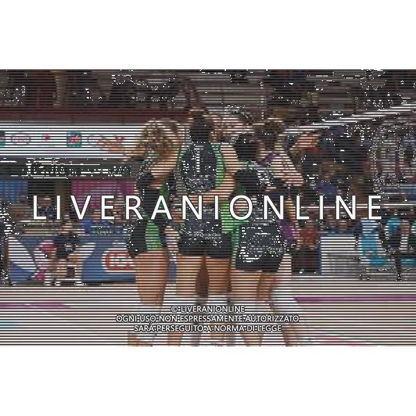 Serie A1 Tigota’ Igor Novara - Megabox Vallefoglia. Novara - 12 Novembre 2025. Nella foto esultanza Megabox Vallefoglia - FOTO ANDREA MARANGON - AG ALDO LIVERANI SAS - Campionato Volley Femminile