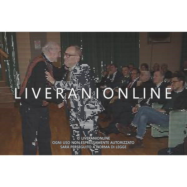 IMOLA 13 11 2025 FONDAZIONE ACCADEMIA PIANISTICA INCONTRI COL MAESTRO INAUGURAZIONE L\'ANNO ACCADEMICO 2025/2026 NELLA FOTO MAESTRO FRANCO SCALA CON FABRIZIO CASTELLARI CONSIGLIERE REGIONALE ©SANNA - AGENZIA ALDO LIVERANI SAS