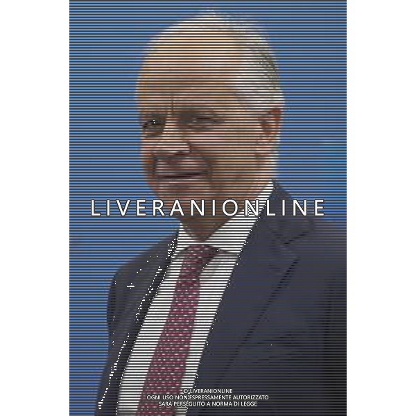 Roma 13 Novembre 2025 Conferenza stampa del Presidente del Consiglio Giorgia Meloni e del Primo Ministro Albanese Edi Rama a seguito del Primo Vertice Intergovernativo tra Italia ed Albania. Nella Foto: Matteo Piantedosi Foto Credit: Andrea Bracaglia- AGENZIA ALDO LIVERANI SAS
