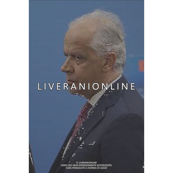 Roma 13 Novembre 2025 Conferenza stampa del Presidente del Consiglio Giorgia Meloni e del Primo Ministro Albanese Edi Rama a seguito del Primo Vertice Intergovernativo tra Italia ed Albania. Nella Foto: Matteo Piantedosi Foto Credit: Andrea Bracaglia- AGENZIA ALDO LIVERANI SAS