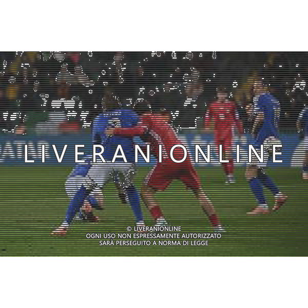 TVRG Moldova vs Italia nella foto Gianluca Mancini (Italia), coperto, segna il gol dell\'1 a 0 Chisinau (MOL) 13-11-2025 Stadio Zimbru Moldova vs Italia Qualificazioni Mondiali 2026 Gruppo I - 9a giornata foto Roberto Garavaglia/Agenzia Aldo Liverani sas