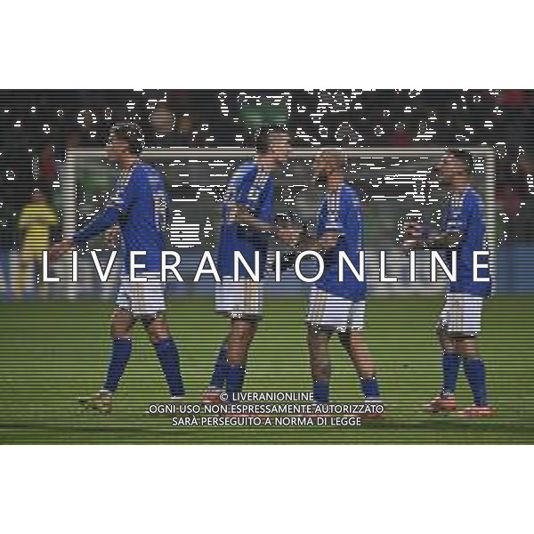 TVRG Moldova vs Italia nella foto giocatori Italia esultanza dopo il gol dell\'1 a 0 Chisinau (MOL) 13-11-2025 Stadio Zimbru Moldova vs Italia Qualificazioni Mondiali 2026 Gruppo I - 9a giornata foto Roberto Garavaglia/Agenzia Aldo Liverani sas