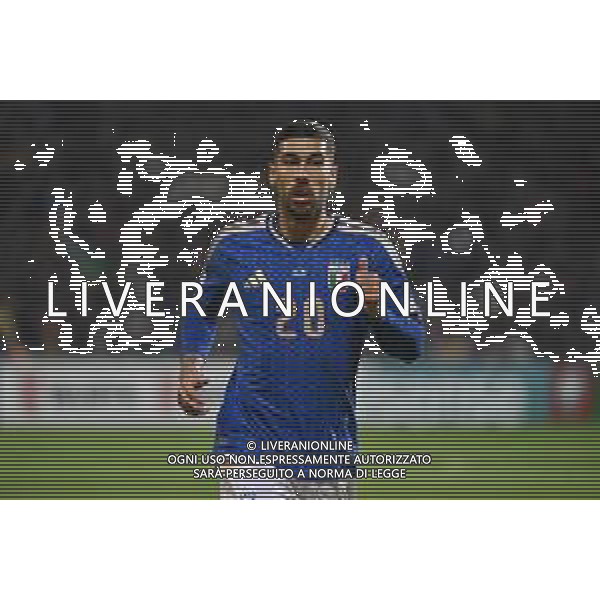 TVRG Moldova vs Italia nella foto Mattia Zaccagni (Italia) Chisinau (MOL) 13-11-2025 Stadio Zimbru Moldova vs Italia Qualificazioni Mondiali 2026 Gruppo I - 9a giornata foto Roberto Garavaglia/Agenzia Aldo Liverani sas