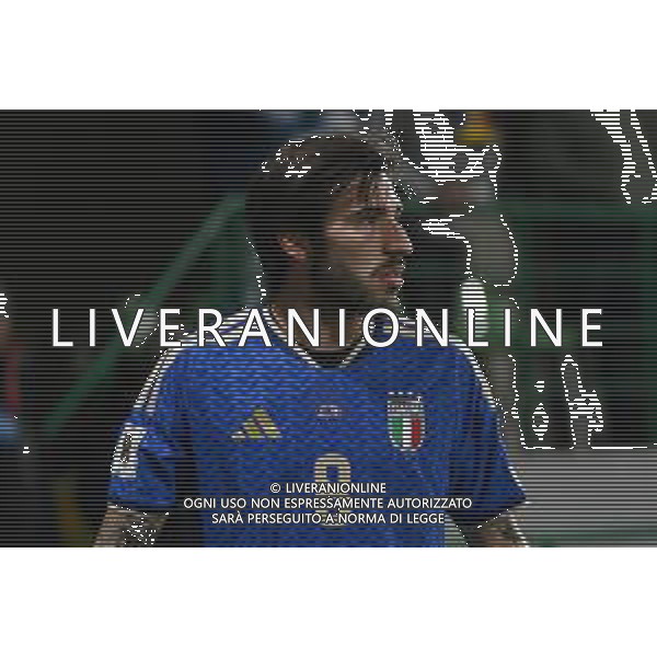 TVRG Moldova vs Italia nella foto Sandro Tonali (Italia) Chisinau (MOL) 13-11-2025 Stadio Zimbru Moldova vs Italia Qualificazioni Mondiali 2026 Gruppo I - 9a giornata foto Roberto Garavaglia/Agenzia Aldo Liverani sas