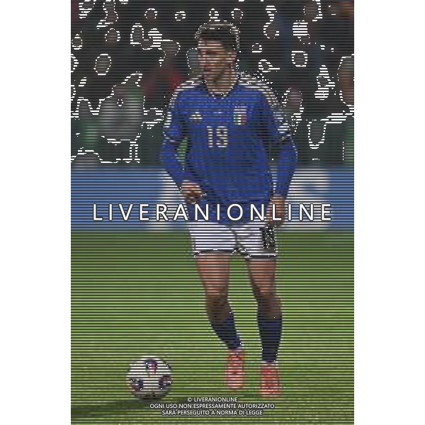 TVRG Moldova vs Italia nella foto Andrea Cambiaso (Italia) Chisinau (MOL) 13-11-2025 Stadio Zimbru Moldova vs Italia Qualificazioni Mondiali 2026 Gruppo I - 9a giornata foto Roberto Garavaglia/Agenzia Aldo Liverani sas