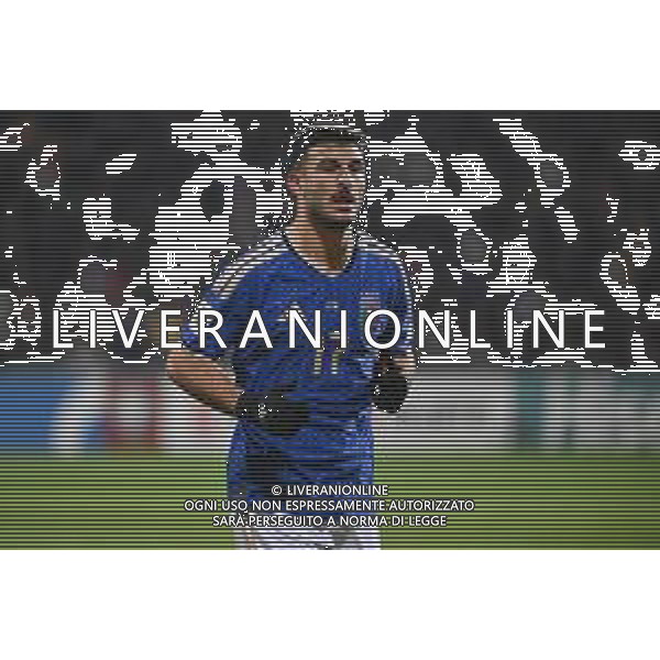 TVRG Moldova vs Italia nella foto Riccardo Orsolini (Italia) Chisinau (MOL) 13-11-2025 Stadio Zimbru Moldova vs Italia Qualificazioni Mondiali 2026 Gruppo I - 9a giornata foto Roberto Garavaglia/Agenzia Aldo Liverani sas