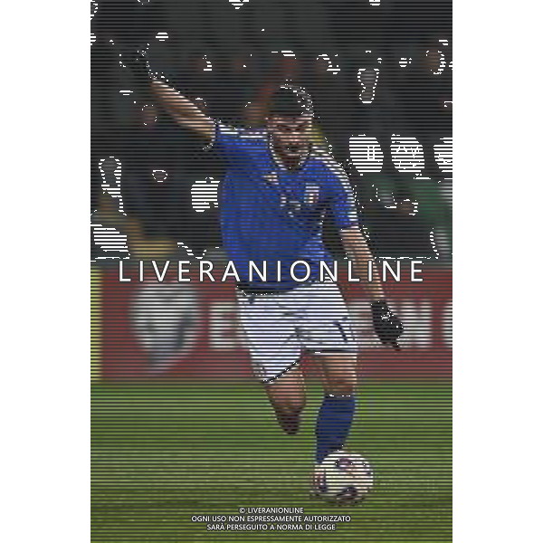 TVRG Moldova vs Italia nella foto Riccardo Orsolini (Italia) Chisinau (MOL) 13-11-2025 Stadio Zimbru Moldova vs Italia Qualificazioni Mondiali 2026 Gruppo I - 9a giornata foto Roberto Garavaglia/Agenzia Aldo Liverani sas