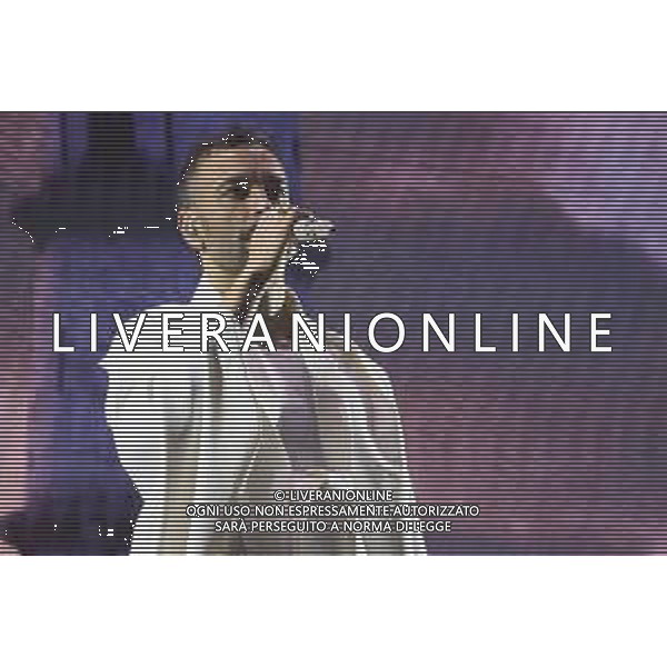 Roma 13 Novembre 2025 Marco Mengoni live al Palazzo dello Sport di Roma durante il suo ‘Live in Europe 2025’ Tour Nella Foto: Marco Mengoni Foto Credit: Andrea Bracaglia- AGENZIA ALDO LIVERANI SAS