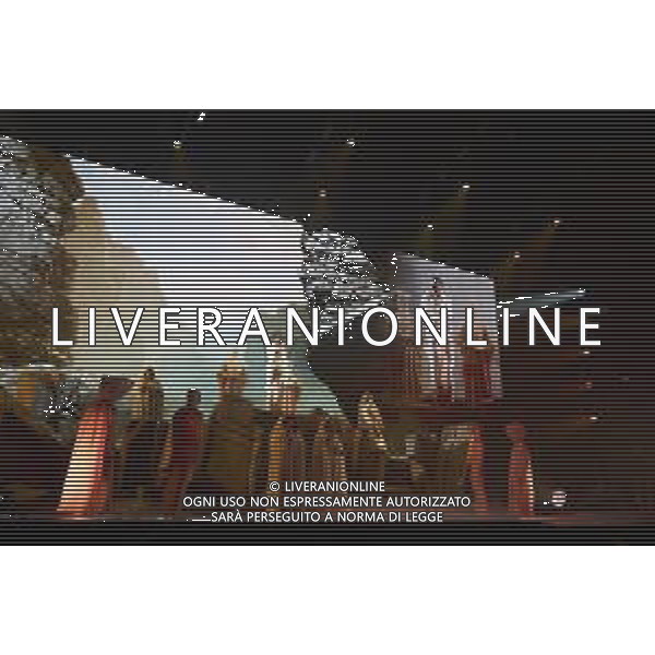 Roma 13 Novembre 2025 Marco Mengoni live al Palazzo dello Sport di Roma durante il suo ‘Live in Europe 2025’ Tour Nella Foto: Marco Mengoni Foto Credit: Andrea Bracaglia- AGENZIA ALDO LIVERANI SAS