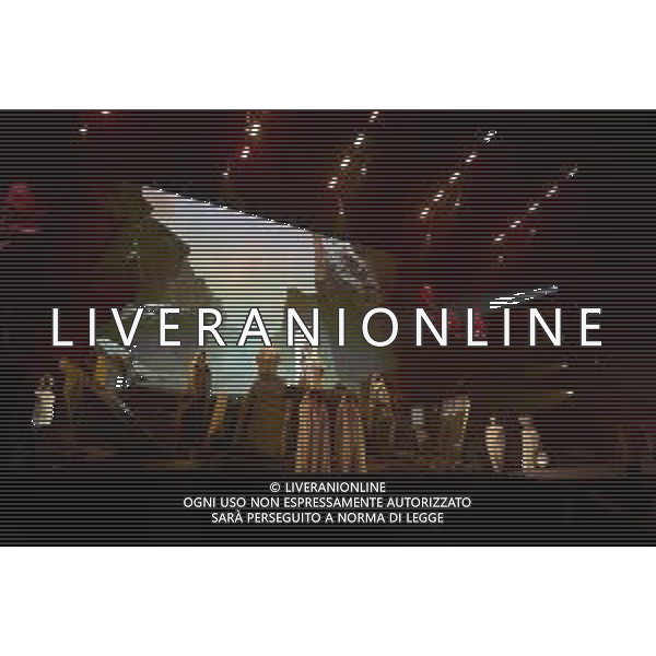 Roma 13 Novembre 2025 Marco Mengoni live al Palazzo dello Sport di Roma durante il suo ‘Live in Europe 2025’ Tour Nella Foto: Marco Mengoni Foto Credit: Andrea Bracaglia- AGENZIA ALDO LIVERANI SAS