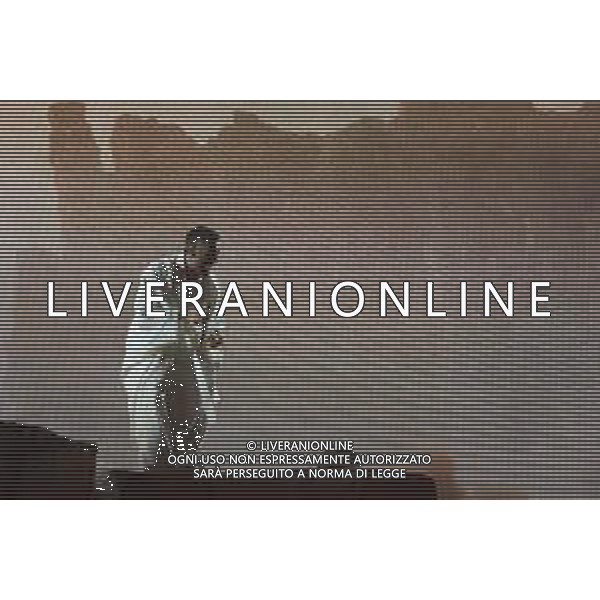 Roma 13 Novembre 2025 Marco Mengoni live al Palazzo dello Sport di Roma durante il suo ‘Live in Europe 2025’ Tour Nella Foto: Marco Mengoni Foto Credit: Andrea Bracaglia- AGENZIA ALDO LIVERANI SAS