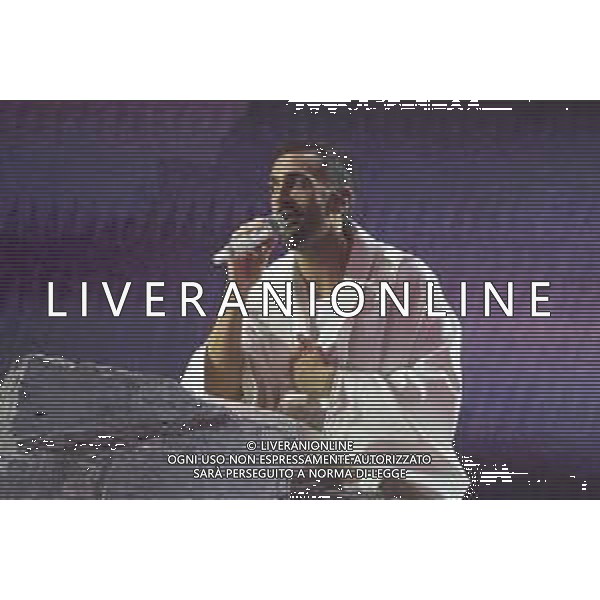 Roma 13 Novembre 2025 Marco Mengoni live al Palazzo dello Sport di Roma durante il suo ‘Live in Europe 2025’ Tour Nella Foto: Marco Mengoni Foto Credit: Andrea Bracaglia- AGENZIA ALDO LIVERANI SAS