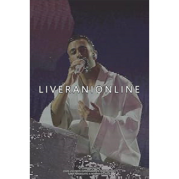 Roma 13 Novembre 2025 Marco Mengoni live al Palazzo dello Sport di Roma durante il suo ‘Live in Europe 2025’ Tour Nella Foto: Marco Mengoni Foto Credit: Andrea Bracaglia- AGENZIA ALDO LIVERANI SAS