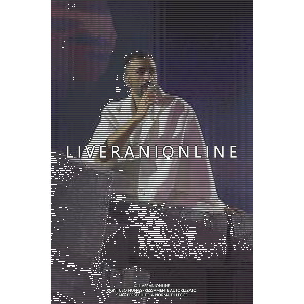 Roma 13 Novembre 2025 Marco Mengoni live al Palazzo dello Sport di Roma durante il suo ‘Live in Europe 2025’ Tour Nella Foto: Marco Mengoni Foto Credit: Andrea Bracaglia- AGENZIA ALDO LIVERANI SAS