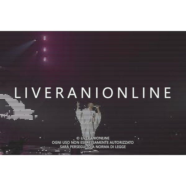 Roma 13 Novembre 2025 Marco Mengoni live al Palazzo dello Sport di Roma durante il suo ‘Live in Europe 2025’ Tour Nella Foto: Marco Mengoni Foto Credit: Andrea Bracaglia- AGENZIA ALDO LIVERANI SAS