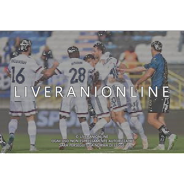 Latina vs Cosenza Campionato Serie C Sky Wifi - 14 Giornata Stadio D.Francioni - Latina 15-11-2025 nella foto Esultanza Cosenza Foto di Federico Gaetano - ag.Aldo Liverani- AGENZIA ALDO LIVERANI SAS