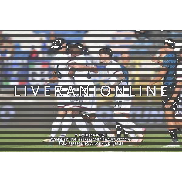 Latina vs Cosenza Campionato Serie C Sky Wifi - 14 Giornata Stadio D.Francioni - Latina 15-11-2025 nella foto Esultanza Cosenza Foto di Federico Gaetano - ag.Aldo Liverani- AGENZIA ALDO LIVERANI SAS