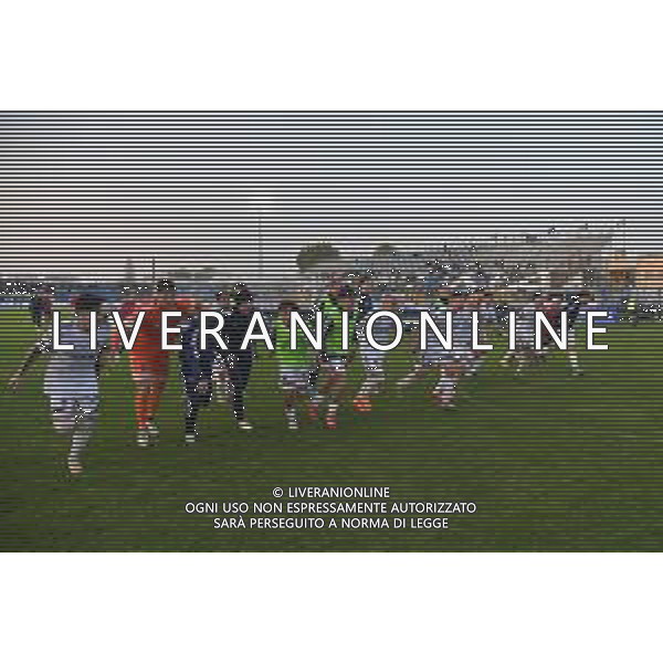 Latina vs Cosenza Campionato Serie C Sky Wifi - 14 Giornata Stadio D.Francioni - Latina 15-11-2025 nella foto Esultanza finale Cosenza Foto di Federico Gaetano - ag.Aldo Liverani- AGENZIA ALDO LIVERANI SAS