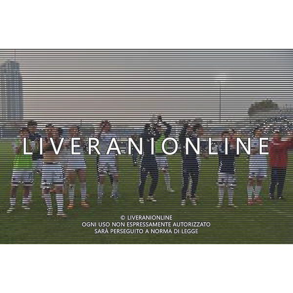 Latina vs Cosenza Campionato Serie C Sky Wifi - 14 Giornata Stadio D.Francioni - Latina 15-11-2025 nella foto Esultanza finale Cosenza Foto di Federico Gaetano - ag.Aldo Liverani- AGENZIA ALDO LIVERANI SAS