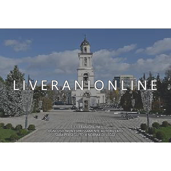TVRG Chisinau panoramiche nella foto parco e piazza della Cattedrale Chisinau (MOL) 13-11-2025 Panoramiche del centro città di Chisinau, capitale della Moldavia foto Roberto Garavaglia/Agenzia Aldo Liverani sas