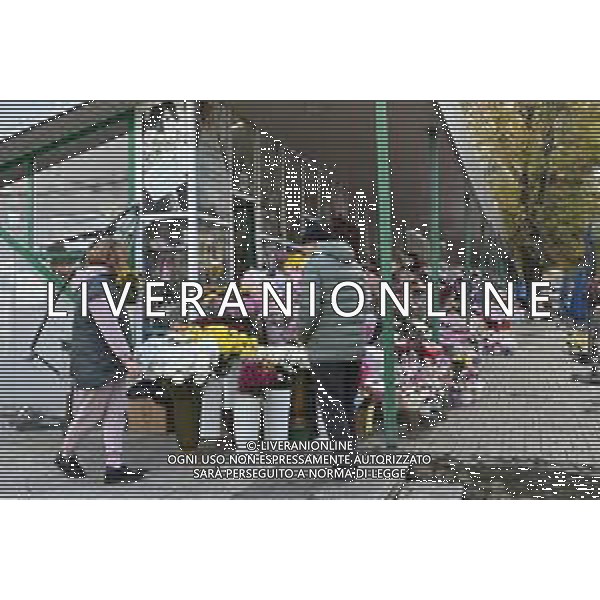 TVRG Chisinau panoramiche nella foto un negozio di fiori in centro città Chisinau (MOL) 13-11-2025 Panoramiche del centro città di Chisinau, capitale della Moldavia foto Roberto Garavaglia/Agenzia Aldo Liverani sas