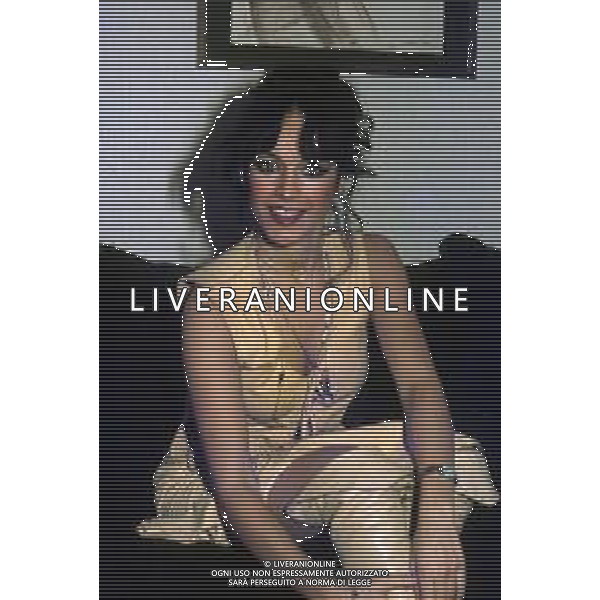 DIAP-RETROSPETTIVA DORA MORONI CANTANTE E PRESENTATRICE TELEVISIVA NELLA FOTO DORA MORONI  AG ALDO LIVERANI SAS  