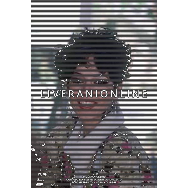 DIAP-RETROSPETTIVA DORA MORONI CANTANTE E PRESENTATRICE TELEVISIVA NELLA FOTO DORA MORONI  AG ALDO LIVERANI SAS  