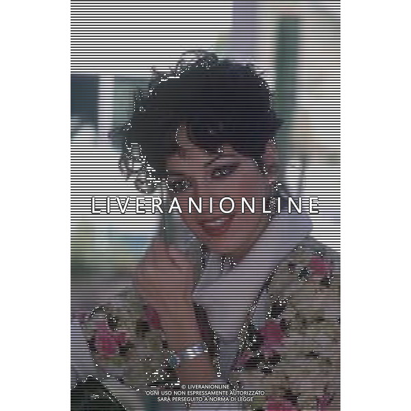 DIAP-RETROSPETTIVA DORA MORONI CANTANTE E PRESENTATRICE TELEVISIVA NELLA FOTO DORA MORONI  AG ALDO LIVERANI SAS  