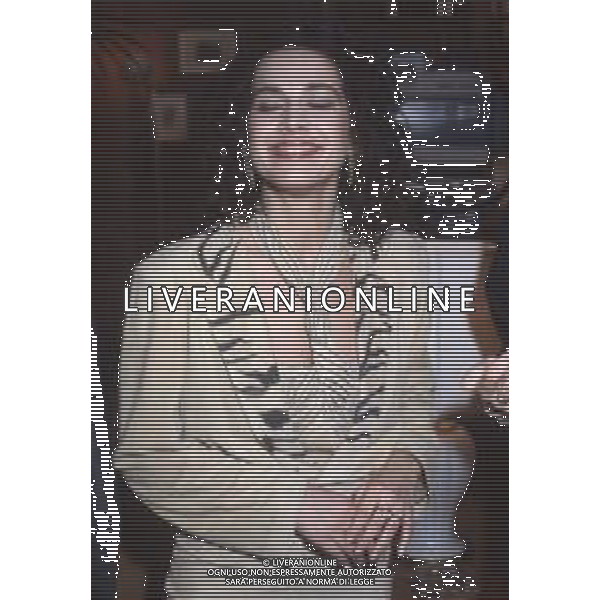 DIAP-RETROSPETTIVA DORA MORONI CANTANTE E PRESENTATRICE TELEVISIVA NELLA FOTO DORA MORONI  AG ALDO LIVERANI SAS  