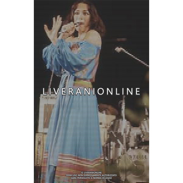 DIAP-RETROSPETTIVA DORA MORONI CANTANTE E PRESENTATRICE TELEVISIVA NELLA FOTO DORA MORONI  AG ALDO LIVERANI SAS  