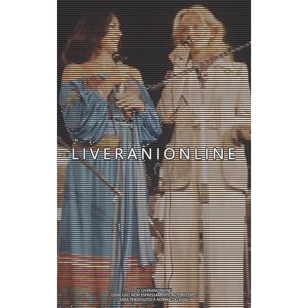 DIAP-RETROSPETTIVA DORA MORONI CANTANTE E PRESENTATRICE TELEVISIVA NELLA FOTO DORA MORONI  AG ALDO LIVERANI SAS  