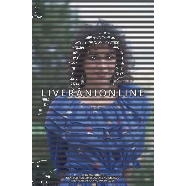 DIAP-RETROSPETTIVA DORA MORONI CANTANTE E PRESENTATRICE TELEVISIVA NELLA FOTO DORA MORONI FOTO MARIO DOTTI-AG ALDO LIVERANI SAS 