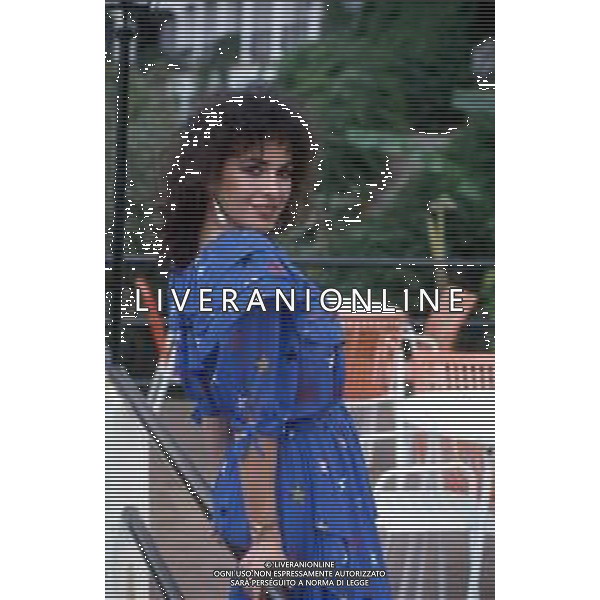 DIAP-RETROSPETTIVA DORA MORONI CANTANTE E PRESENTATRICE TELEVISIVA NELLA FOTO DORA MORONI FOTO MARIO DOTTI-AG ALDO LIVERANI SAS 