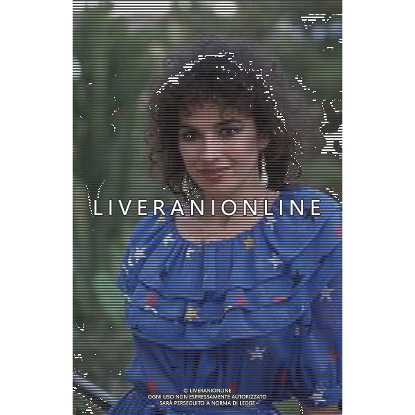 DIAP-RETROSPETTIVA DORA MORONI CANTANTE E PRESENTATRICE TELEVISIVA NELLA FOTO DORA MORONI FOTO MARIO DOTTI-AG ALDO LIVERANI SAS 